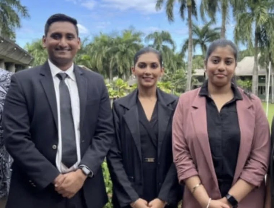 USP team at The Hague debate 2024